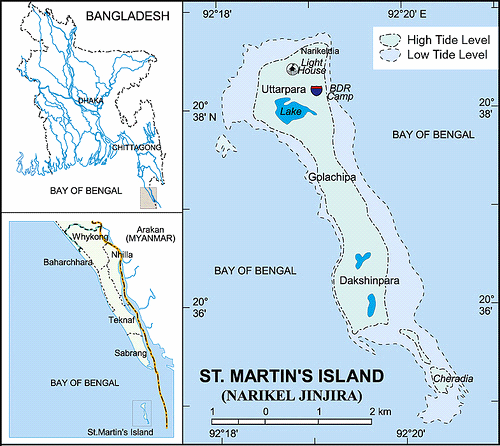 American interests are best served with weaker governments. But there was a more immediate reason – St Martin’s Island